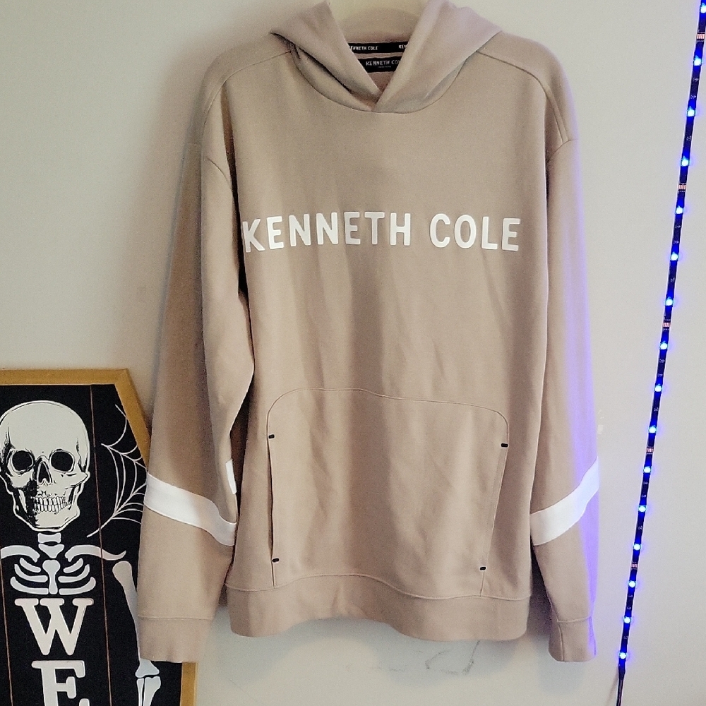 Kenneth Cole Tan Hoodie